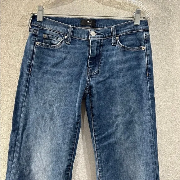 Kut From The Kloth Jeans Womens 27Blue Denim Pants Bootcut Flare Ladies Mid Rise - Picture 2 of 12